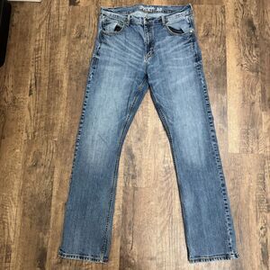 Wrangler Retro Men's Casual Denim Jeans 36x36 Slim Boot - with defect